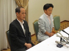 総社市と岡山市との市長・副市長懇談会