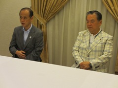 備前市と岡山市との市長・副市長懇談会