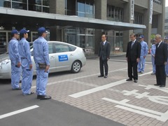 熊本先遣隊出発式