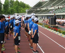 平成28年度全国高等学校総合体育大会陸上競技大会秩父宮賜杯　第69回全国高等学校陸上競技対校選手権大会　開始式