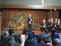 「持続可能な観光国際年」記念　国際観光シンポジウム　岡山市主催歓迎レセプションの様子