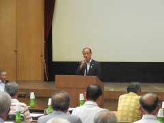 岡山市安全・安心ネットワーク連絡協議会総会の様子