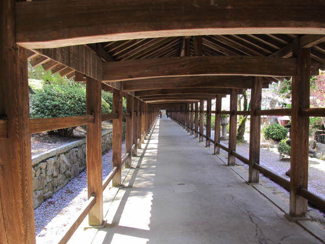 吉備津神社　回廊