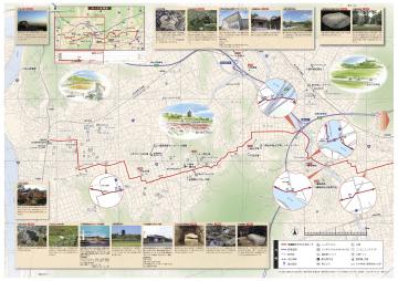 吉備路サイクリングマップ裏面