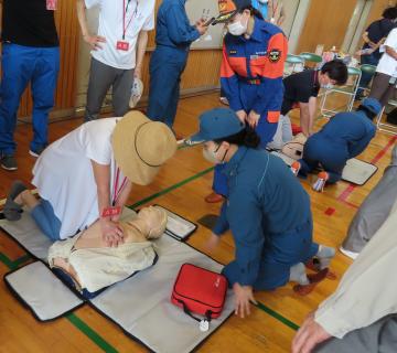 北区総合防災訓練の写真
