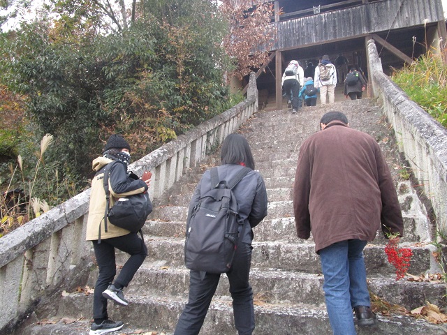 庚申山での様子