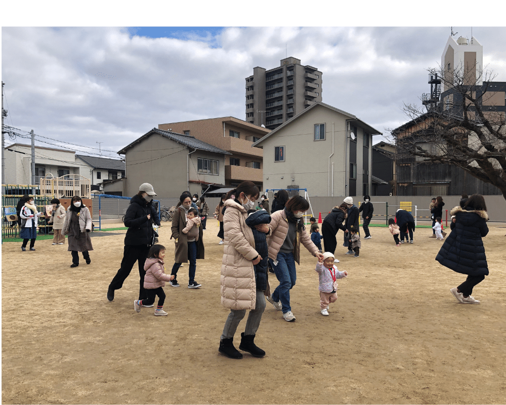 ピヨピヨ行進曲を踊る様子