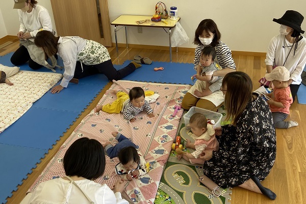 赤ちゃんコーナーの様子