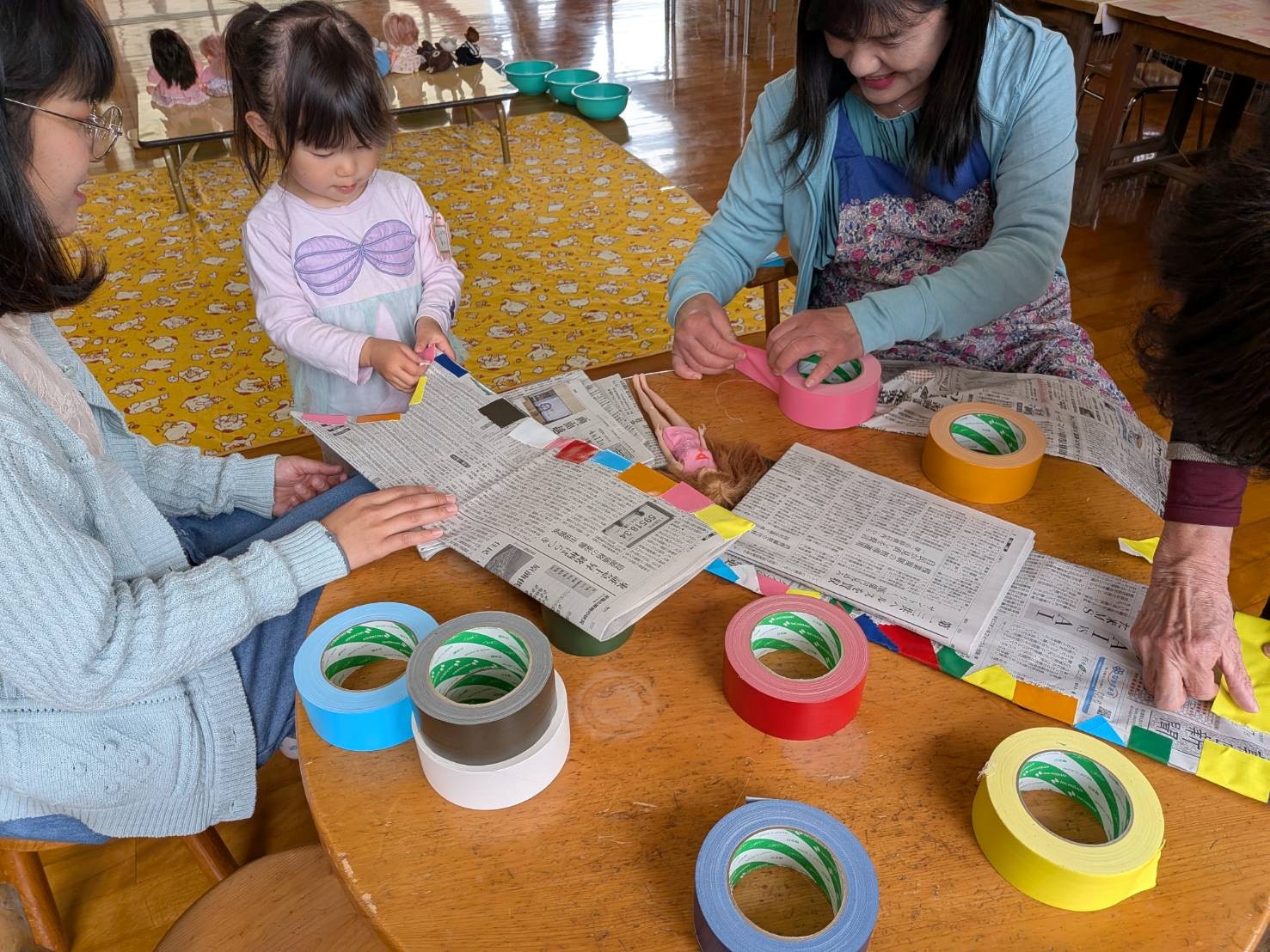 作業は進みます。