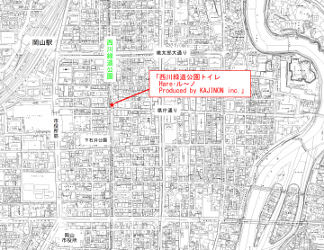 対象施設位置図の画像