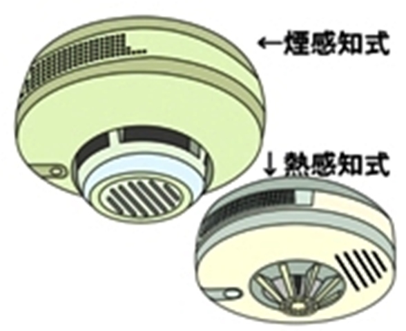 住宅用火災警報器の画像