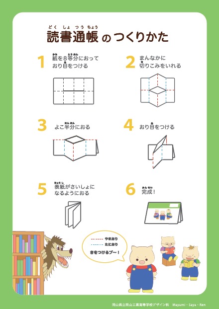 「読書通帳」のつくりかたの画像