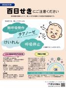 百日咳啓発ちらし