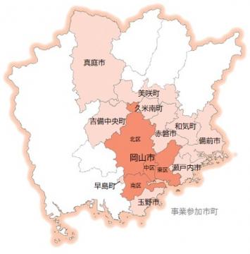 連携中枢都市圏マップ