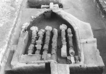 発掘調査で出土した瓦窯