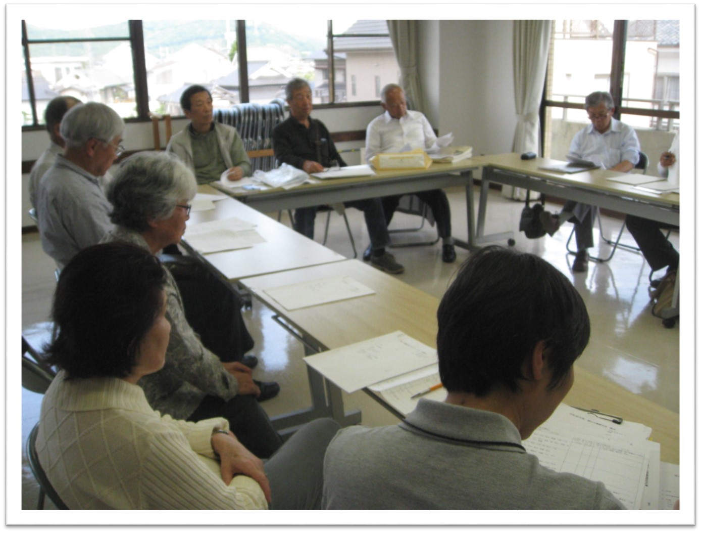 「造山古墳蘇生会」総会(1)_写真風