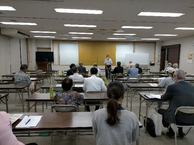 平井学区地域づくり会議の様子