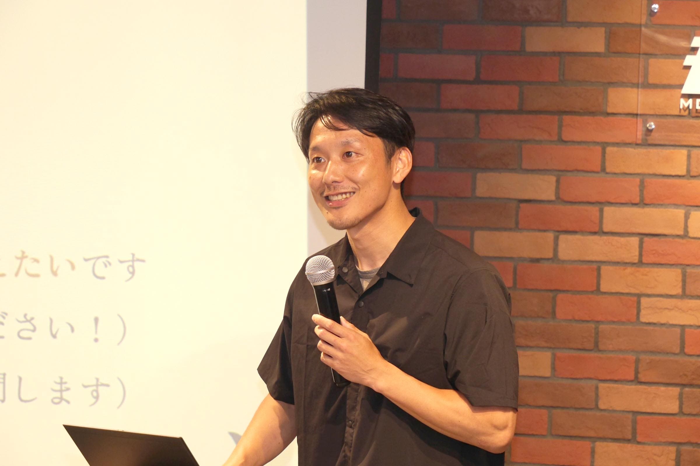 株式会社点々　羽田　知弘氏の写真
