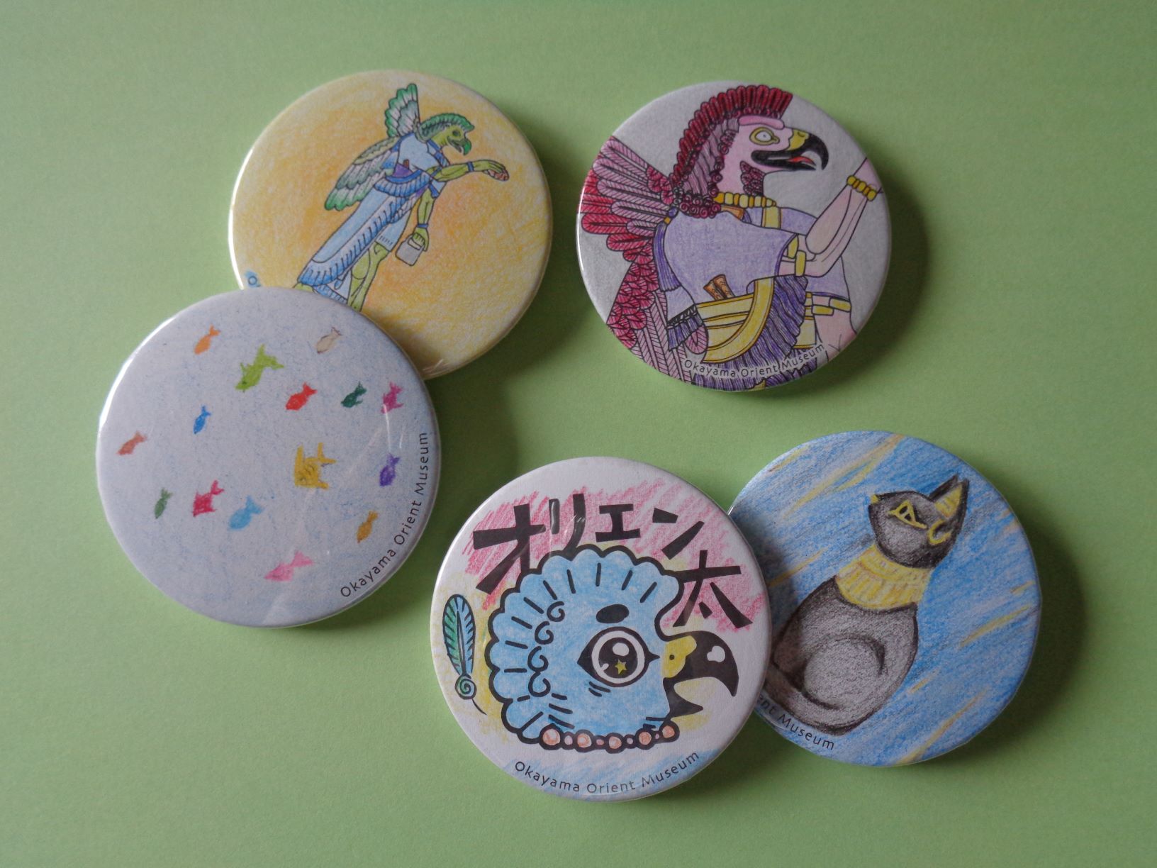 缶バッジと缶マグネット