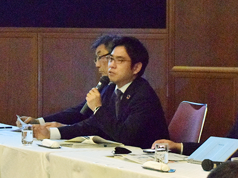 岡山大学副学長（海外戦略担当　横井篤文