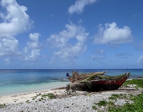 ミクロネシアの海岸