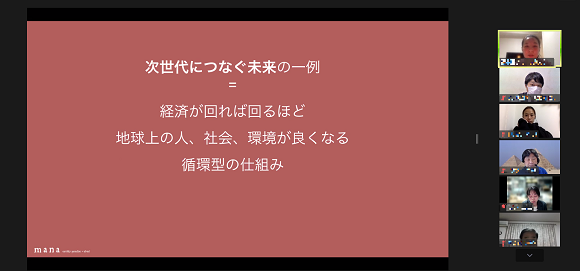 次世代につなぐ未来の一例