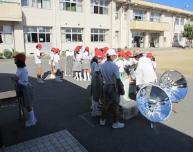 太陽光発電・太陽熱を体験