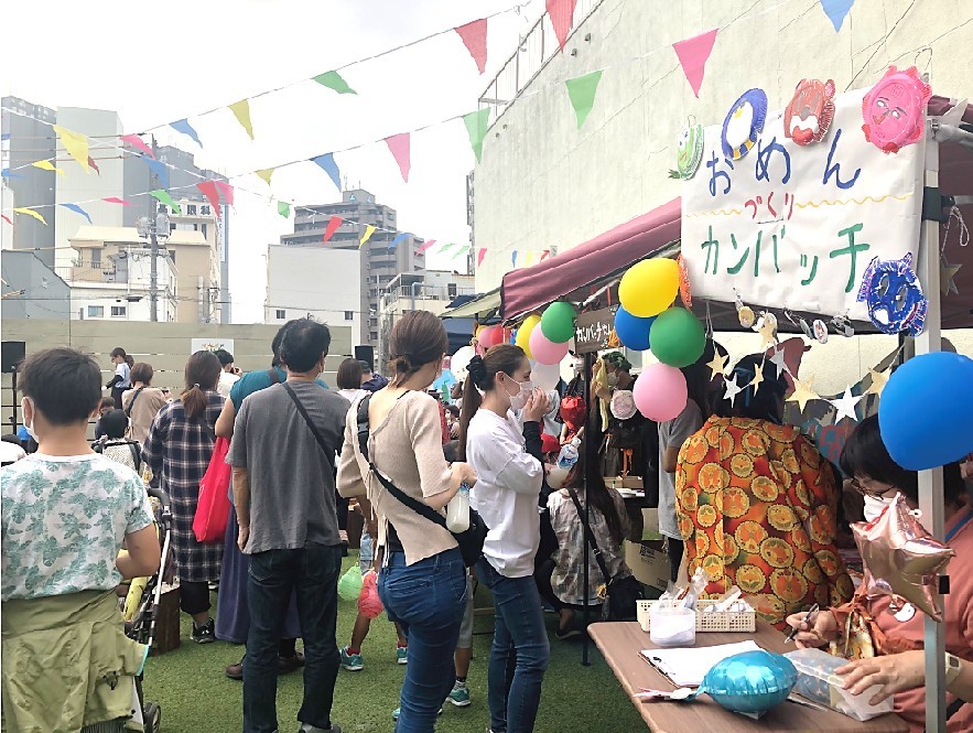 こども商店街の様子