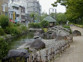 枝川緑道公園：和風庭園