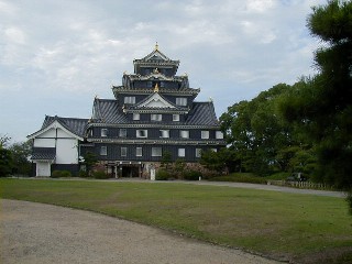 岡山城（烏城）その1