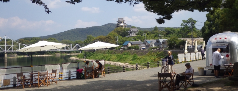 烏城公園の風景