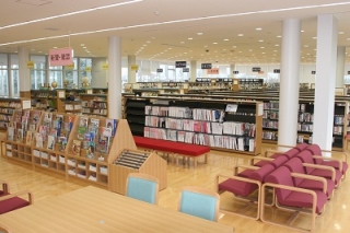 緑の図書室の写真