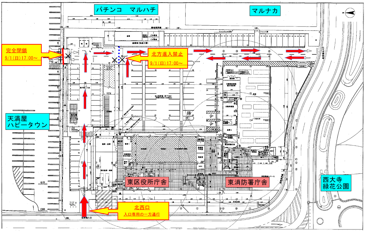 駐車場平面図