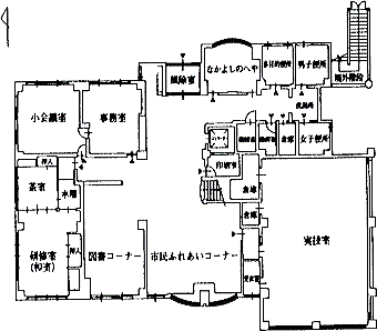 1階平面図の画像