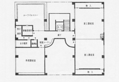 光南台公民館_2階平面図