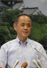 会見する大森市長の様子2