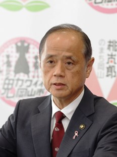 会見する大森市長の様子4