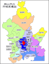 岡山市のプロフィール 市域の広がり | 岡山市