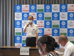 岡山市女性が輝くまちづくり推進本部会議出席